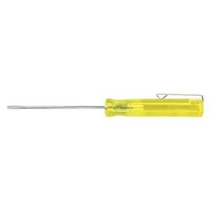 STANLEY 100+ Pocket Screwdriver, 3/32 inch, Flat Head