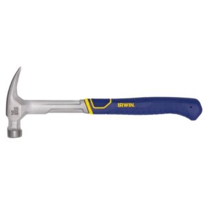 IRWIN Hammer, Rip Claw Hammer, Ergonomic Textured Grip, 16 OZ (IWHT51216)