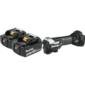 Makita BL1850B-2 18V LXT Lithium-Ion 5.0Ah Battery, 2/pk with Bonus XMT04ZB 18V LXT Sub-Compact Brushless Oscillating Multi-Tool