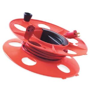 Bayco KW-130 13" Orange Extension Cord Storage Reels - Quantity 8