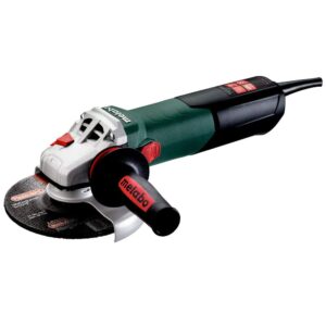 Metabo 6-inch Angle Grinder | 13.5 Amp | 9,600 RPM | Electronics | Lock-on Switch | WE 15-150 Quick