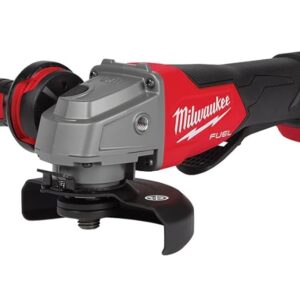 Milwaukee 2880-20 M18 FUEL Brushless Lithium-Ion 4-1/2 in. / 5 in. Cordless Small Angle Grinder with No-Lock Paddle Switch (Tool Only)