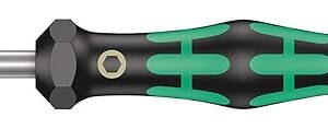 Wera 05118102001 Kraftform Micro 2052 Ballhead Hexagon Electronics Precision Screwdriver, 3/32" Head, 60mm Blade Length