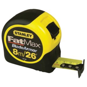 STANLEY FATMAX Tape Measure, Metric/Fractional, 26-Foot (33-726)