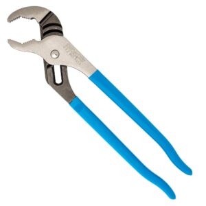 Channellock Tongue & Groove Plier 442 - V-Jaw, High Carbon Steel - 12 Inch