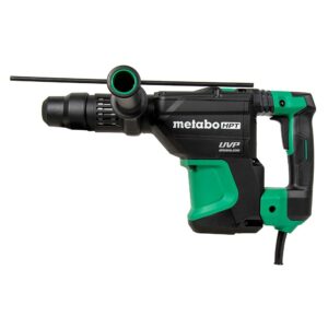 Metabo HPT Rotary Hammer | 1-9/16-Inch SDS Max | AC Brushless Motor | 4 Speed Modes | User Vibration Protection | Reactive Force Control | DH40MEY2
