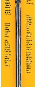DEWALT DW1608 5/16-Inch by 12-Inch Extra Long Black Oxide Twist Drill Bit