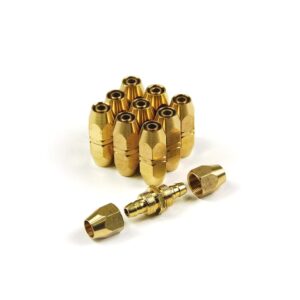 Primefit HF14PU14PU-B10-P (10-Pack) 1/4" Poly Hose Splicer