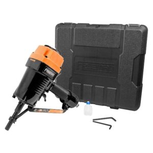 Freeman PSSCP Pneumatic 3" Single-Pin Concrete Nailer with Case | Heavy-Duty Air-Powered Nail Gun for Wood, Steel & Concrete | Compatible with Ramset & Hilti Single Pins