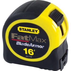 STANLEY FATMAX Tape Measure with Blade Armor, 16-Foot (33-716)