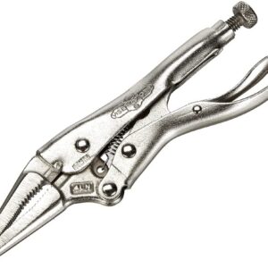 IRWIN VISE-GRIP Original Locking Pliers, Long Nose, 4-Inch (1602L3), 100mm