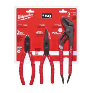 Pliers Set Alloy Stl 3pk