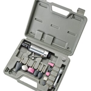 Ingersoll Rand 307BK Air Die Grinder Stone Kit, 28,000 RPM, 0.25 HP, 1/4" Collet, Front Exhaust