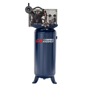 CAMPBELL HAUSFELD 60 Gallon Vertical Air Compressor 230V, 3.7 HP, 175 PSI - Ideal for Home Improvement Projects, Reliable Air Compressors for Workshop and Garage Needs