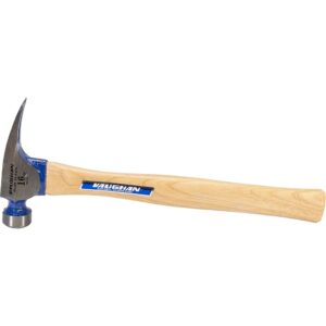 VAUGHAN CF4 California Framer Hammer, 16 oz Milled, Nail Starter, Made In The USA, VN11800