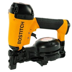 BOSTITCH Coil Roofing Nailer, Roofing Nail Gun, Fast Reloading, 3/4-Inch to 1-3/4-Inch (RN46)