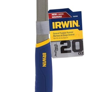 IRWIN Hammer, Steel, General Purpose, Claw, 20 oz. (1954888)