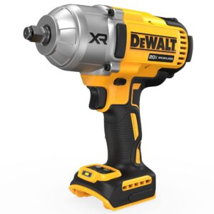 DEWALT 20V MAX Cordless Impact Wrench, 1/2 Impact Gun, 4-Speed High Torque with Hog Ring Anvil and LED Light, Brushless Motor, Precision Wrench, Tool Only (DCF900B)
