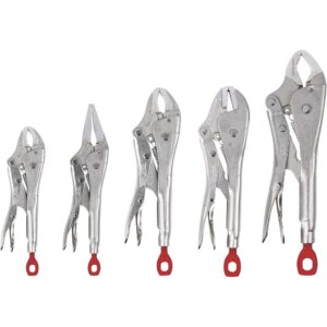Milwaukee 5-Pc. Torque Lock Locking Pliers Set, Model Number 48-22-3695