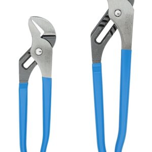 Channellock Tongue and Groove Plier Set TG-1-2 Piece, Slip Joint, High Carbon Steel - 9.5 in, 12 in