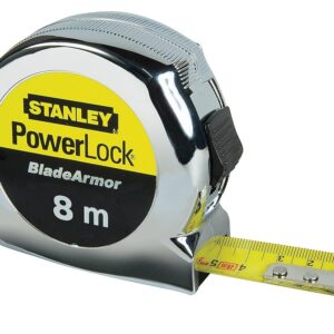 Stanley 0-33-527 8m Power Lock Tape with Blade Armor